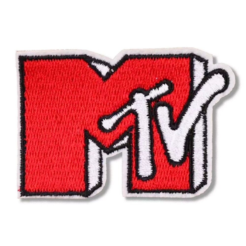 3/$15: MTV Iron-On Sew-On Embroidered Patch